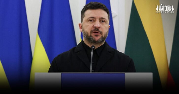 Ukrainian President Zelenskiy and Polish President Nawrocki visit Lithuania