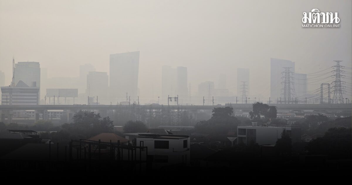 มวลอากาศเย็นปกคลุม กรมอุตุฯ เตือน ทั่วไทยหนาว ฝุ่นมีมาก อากาศแห้งระวังไฟไหม้