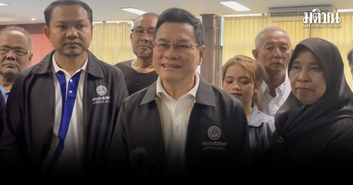 จุรินทร์ ลุยหาเสียงพังงา ปัดตอบ อภิสิทธิ์ ไม่ปิดประตูจับมือพท.-ปชน. บอกต้องรอผลเลือกตั้ง