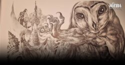 เปิดเบื้องลึก ย้อนเบื้องหลัง ก่อน 'นกฮูก' จะกลับบ้าน ชิ้นเอก 'ถวัลย์ ดัชนี' 50 ปีแห่งประวัติศาสตร์