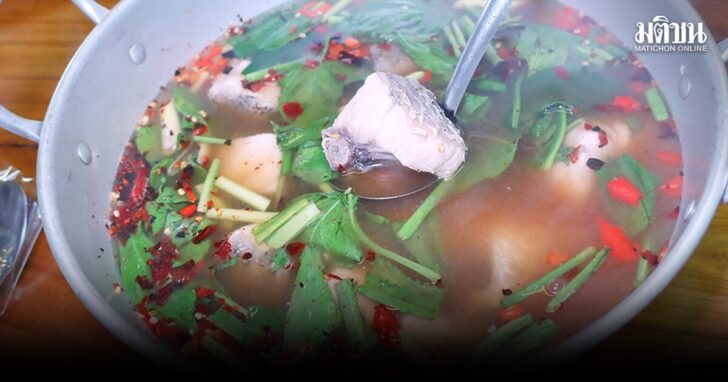 รูปนำอาหาร ราชาปลา ปากน้ำโพ ร้านอาหารเมนูปลาแม่น้ำ ร้านใหม่แห่งนครสวรรค์