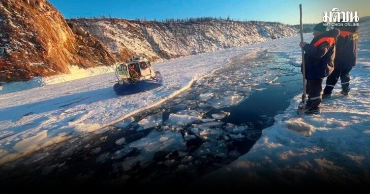 Aftermath of incident involving Chinese tourists on Lake Baikal in Russia's Irkutsk region