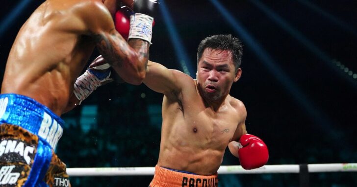 FILE PHOTO: Boxing: Pacquiao vs Barrios
