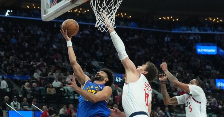 NBA: Denver Nuggets at Los Angeles Clippers