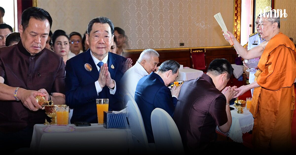 นายกฯ กราบนมัสการ สมเด็จพระมหารัชมงคลมุนี วัดไตรมิตร โอกาสเจริญอายุวัฒนมงคล 73 ปี