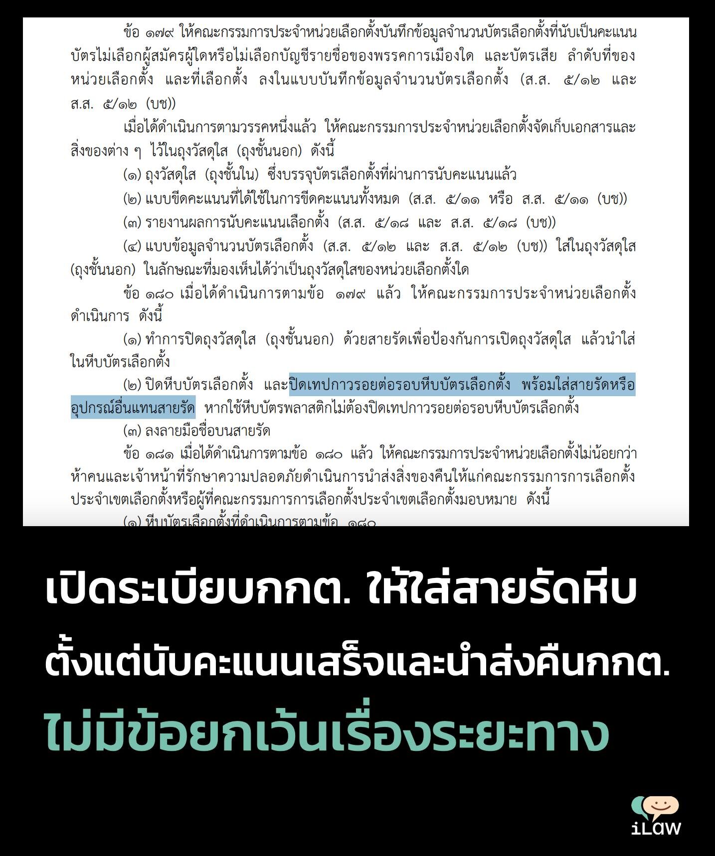 กางระเบียบกกต.