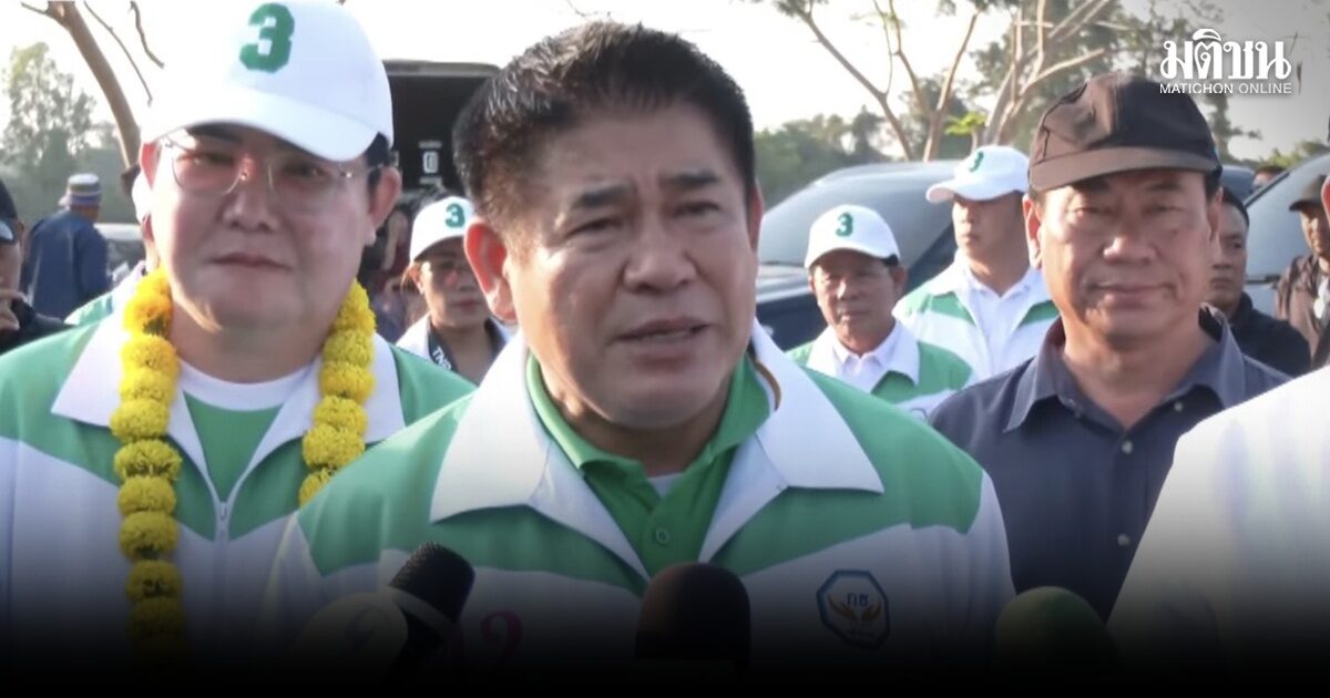 ธรรมนัส ไม่หวั่นแดง-ส้ม มั่นใจเหมาทั้งพะเยา เย้ยพรรคอื่นได้แค่ฝัน เด็กที่เพิ่งมา ไม่มีความหมาย