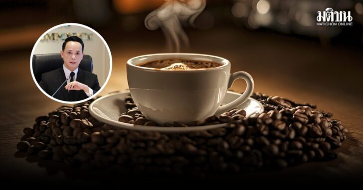 A,White,Cup,Of,Steaming,Coffee,Placed,On,A,Saucer,