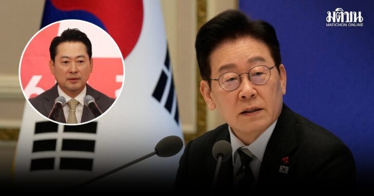 South Korean President Lee Jae Myung attends his new year press conference at the presidential Blue House in Seoul Lee Jae-myung