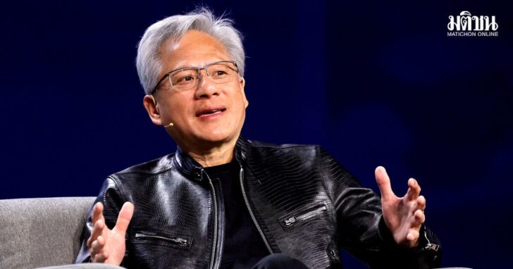 FILE PHOTO: Nvidia CEO Jensen Huang in Las Vegas