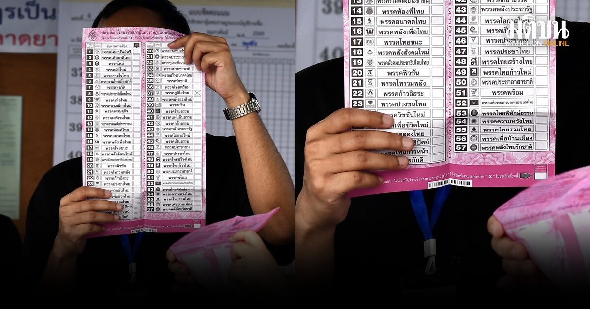 เปิดชื่อบริษัท รับงานพิมพ์บัตรเลือกตั้ง หลังสะพัดบาร์โค้ดตามรอยได้ เลือกใคร