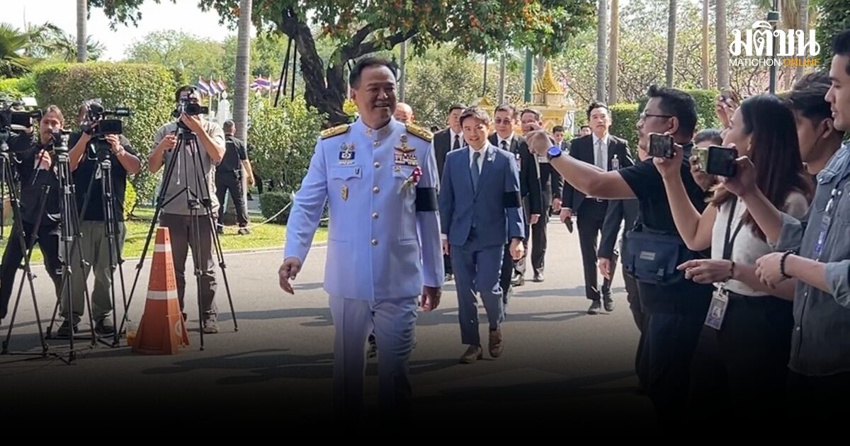 ครม.นัดส่งท้าย ก่อนเลือกตั้ง สื่อจี้อนุทินเรื่องคลิปเสียง คุยศักดิ์ดาหรือยัง ย้อนถามไม่รู้มาประชุมไหม