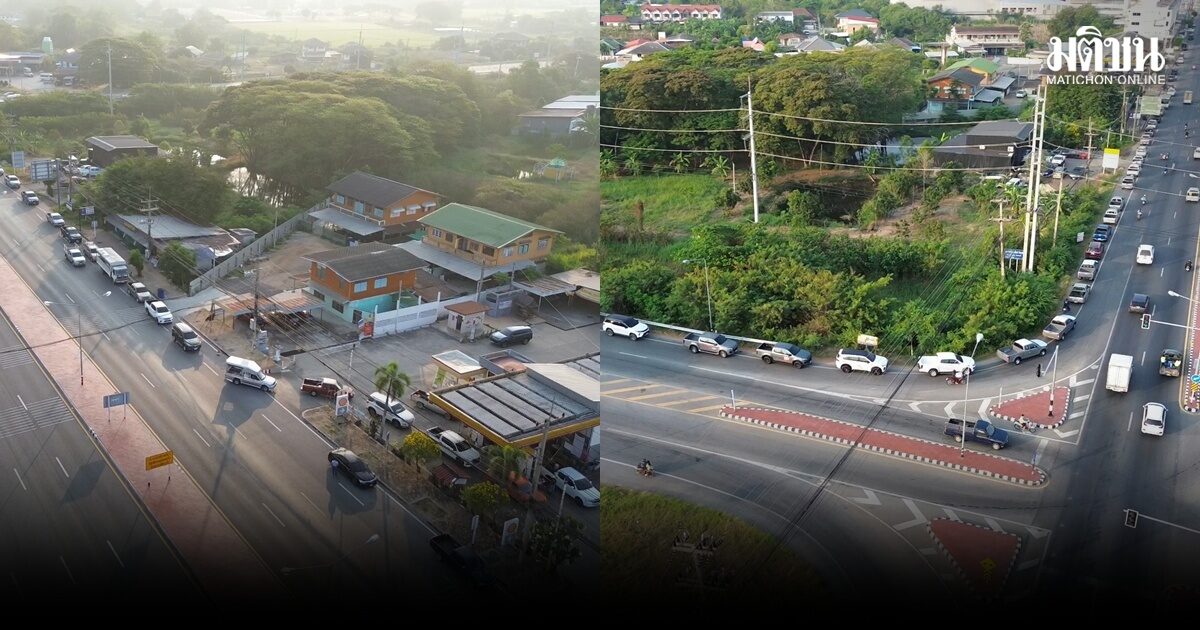 คิวยังแน่น! ชัยนาทรถรอเติมน้ำมันยาวเหยียด ปั๊มได้โควต้าดีเซล 6,000 ลิตร หมดเกลี้ยงใน 3 ชั่วโมง