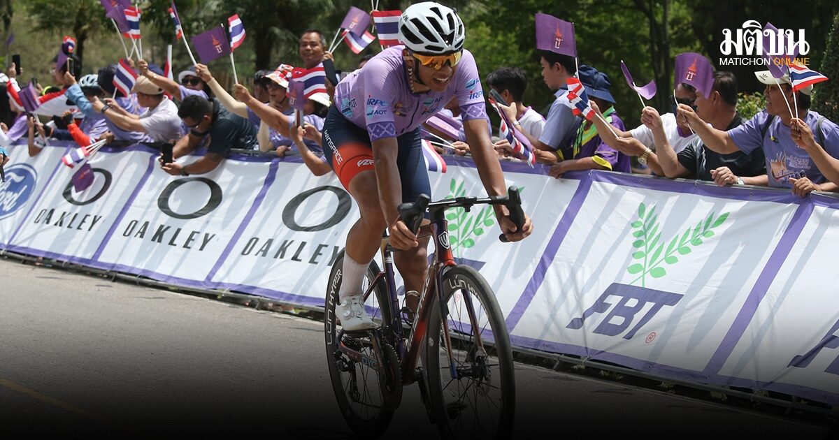 อาทิตย์ คว้าเบสต์อาเซียนสเตจที่ 3 ได้สวมเสื้อม่วงต่อศึกทัวร์ ออฟ ไทยแลนด์