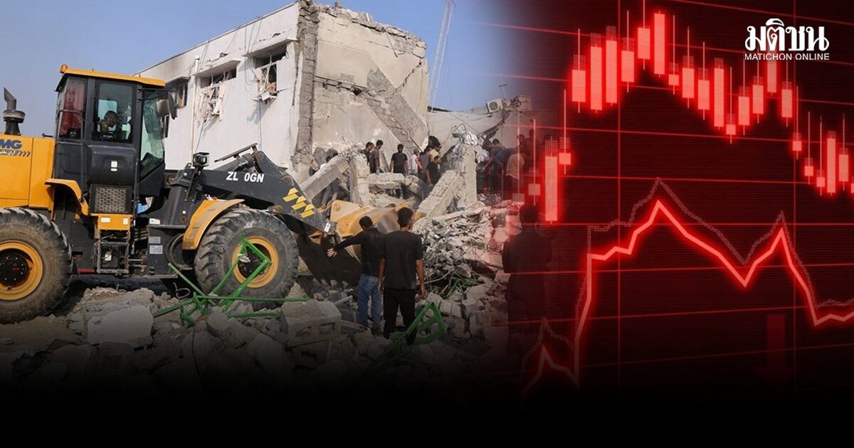 หุ้นไทยดิ่งหนักนับแต่ เม.ย. 68 ร่วงแรง 61.85 จุด ผวาสงครามตะวันออกกลางระอุ