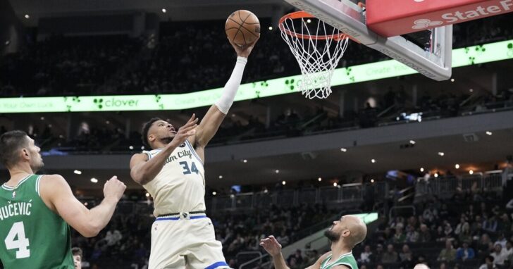NBA: Boston Celtics at Milwaukee Bucks