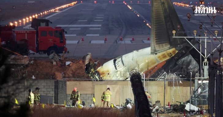 FILE PHOTO: Aftermath of Jeju Air crash at South Korea's Muan airport