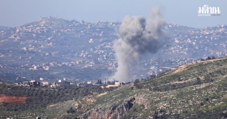 Smoke rises after Israeli strikes in southern Lebanon, amid escalation between Hezbollah and Israel
