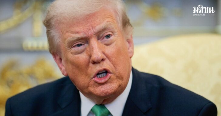 U.S. President Donald participates in the annual Friends of Ireland Luncheon with Ireland's Prime Minister Martin, in Washington