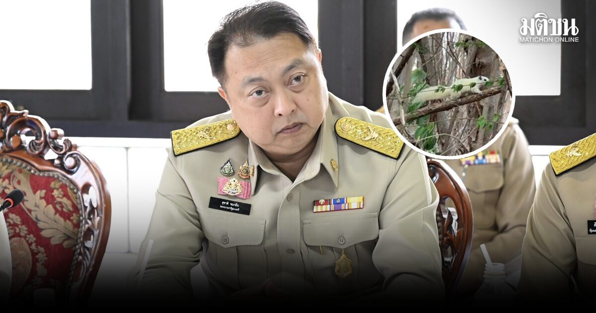 เฮ้ง ควงปลัดทส.ลงพื้นที่เกาะสีชัง ติดตามโครงการพระราชดำริ-อนุรักษ์กระรอกขาวแห่งเดียวในโลก