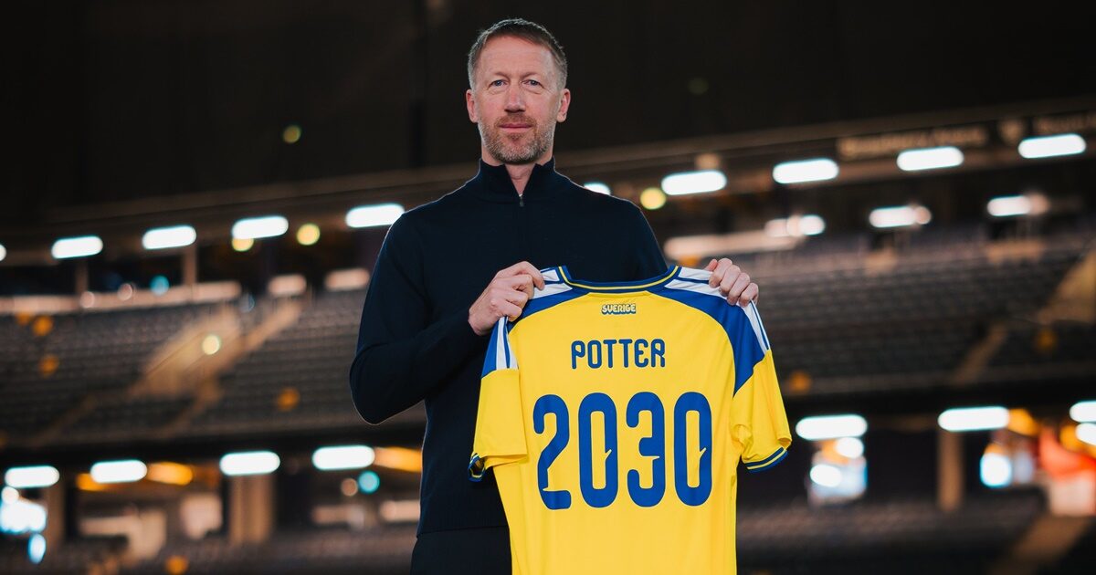 พ็อตเตอร์ปลื้มต่อสัญญาคุมทีมชาติสวีเดนยาวถึงปี 2030