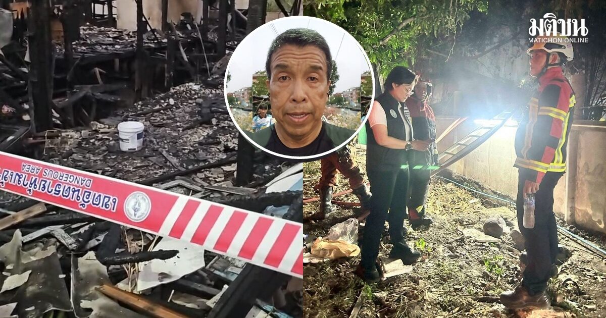 ชัชชาติ วิ่ง 6 กม. ถึงจุดไฟไหม้ชุมชนเทพลีลา ตั้งศูนย์พักพิงชั่วคราว พร้อมเยียวยา