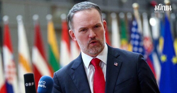 FILE PHOTO: U.S. Trade Representative Jamieson Greer is seen in Brussels