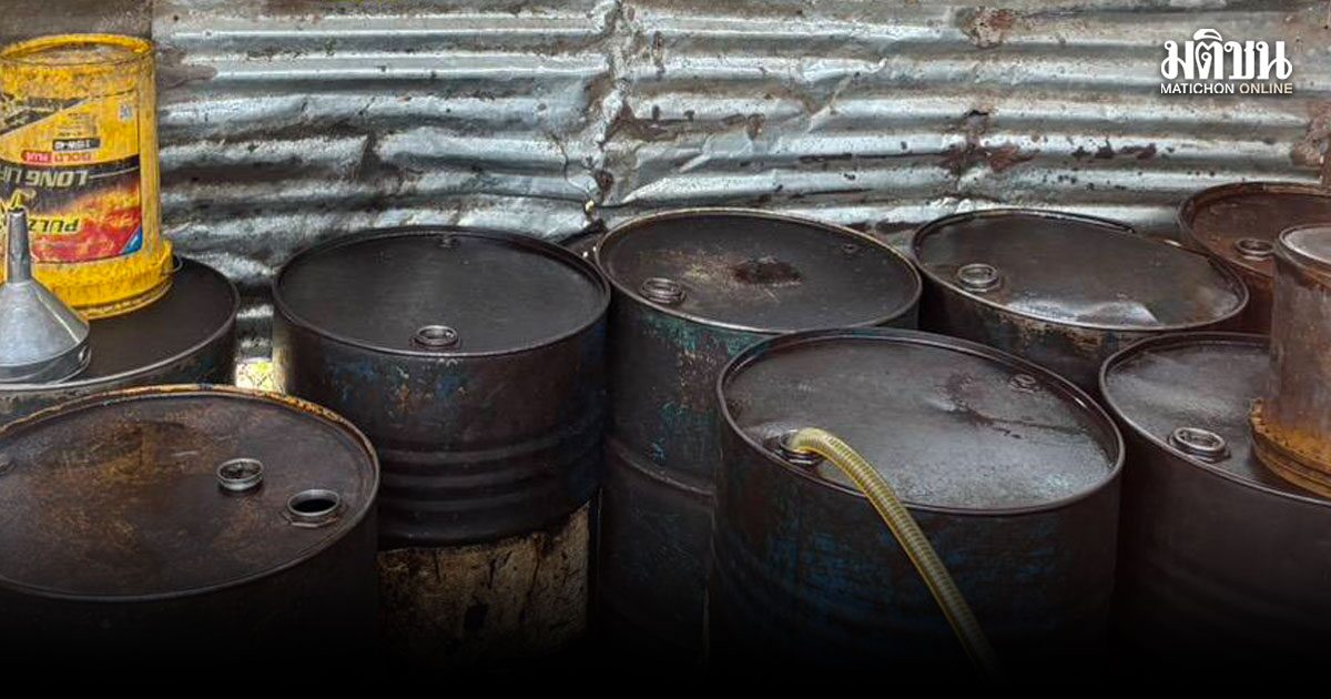 ธพ.ร่วม DSI ตรวจจุดเก็บน้ำมันสระบุรี พบลอบกักตุน 3 จุด รวมกว่า 40,000 ลิตร