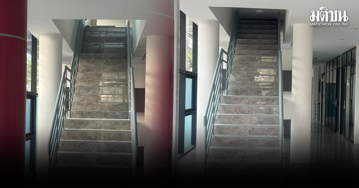 เปิดภาพล่าสุด สน.สุทธิสาร นำฝ้าเพดานออกแล้ว หลังโร่แจงกันคนเร่ร่อนขึ้น