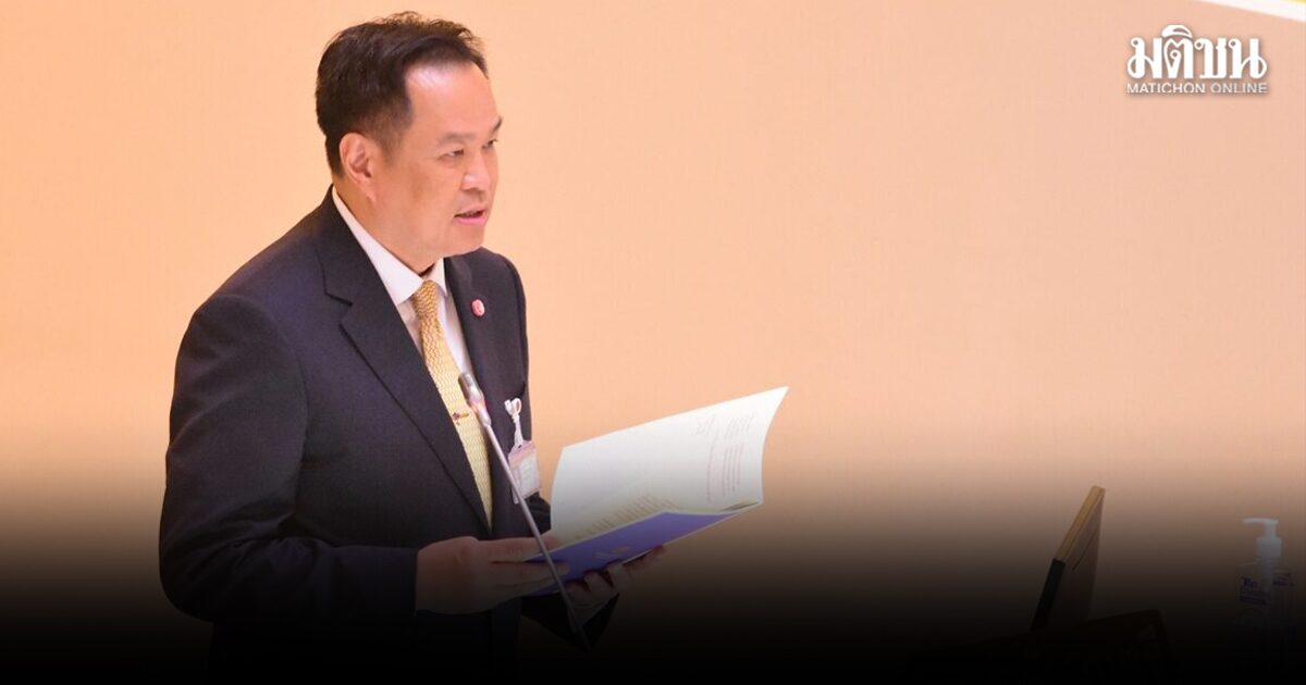 อนุทิน เตรียมแผนรับมือภัย 4 ด้าน แถลงนโยบายรัฐบาล 7-9 เม.ย.