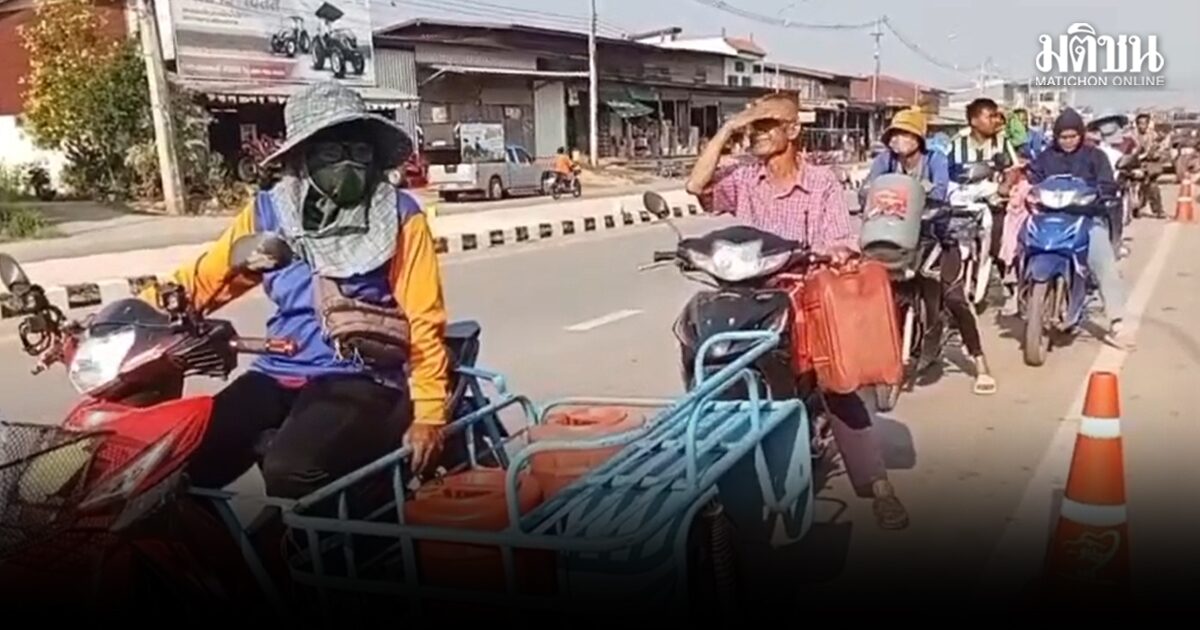 ชาวชัยภูมิ สุดงง น้ำมันขึ้นพรวดเดียว 6 บาท ปั๊มหลายแห่งเริ่มประกาศให้เติมไม่อั้น