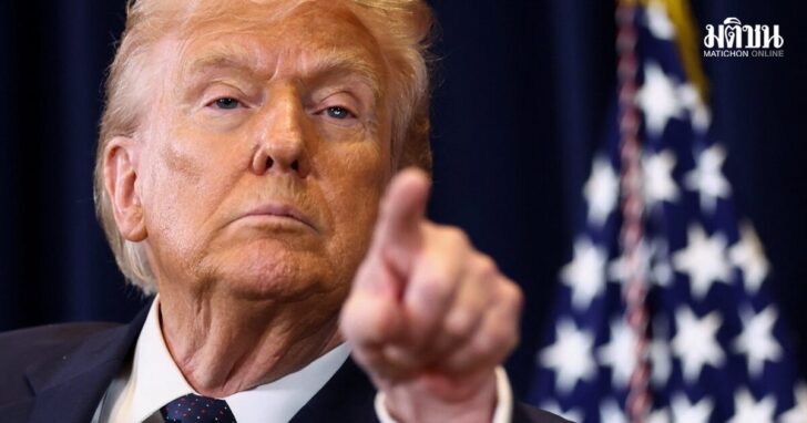 U.S. President Donald Trump holds a press conference at Trump National Doral Miami in Miami