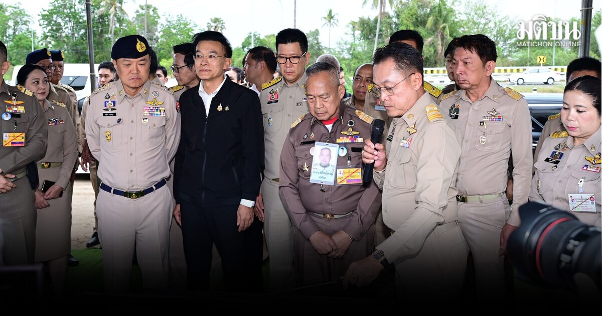 นายกฯ พร้อมราชเลขานุการในพระองค์ ลงพื้นที่ติดตามโครงการพัฒนาจังหวัดเพชรบุรี