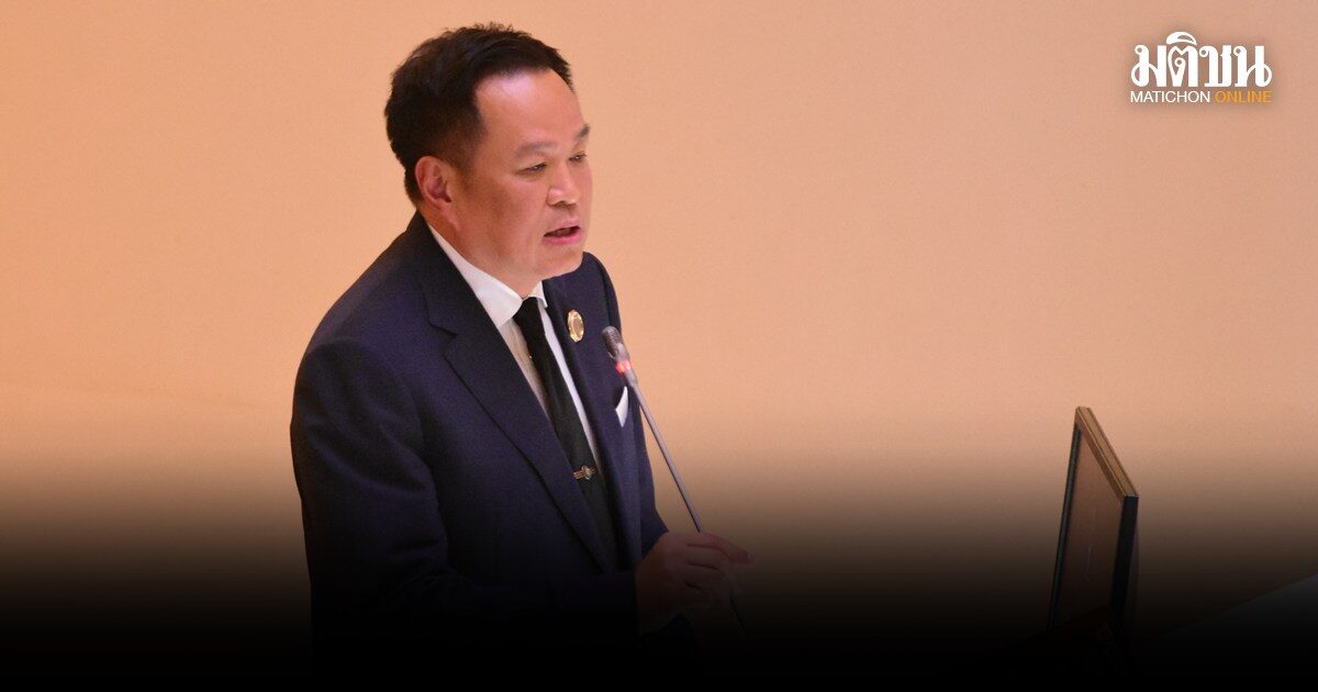 อนุทิน ขอบคุณสภา เดินหน้า 23 นโยบาย ติงไอติมกล่าวหาโยนงาน เจ้าตัวใช้สิทธิพาดพิง โสภณชิงปิดประชุม