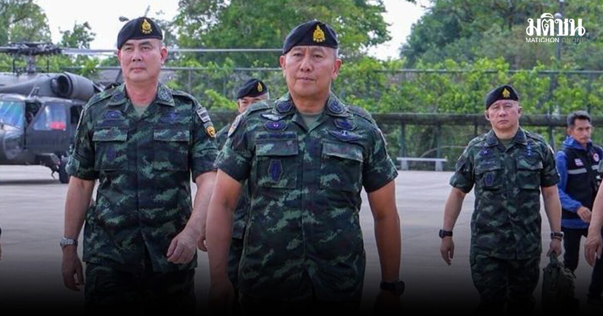 ทบ.แจง เหตุผบ.ทบ.ไม่ร่วมคณะนายกฯลงใต้ ชี้ เพิ่งไปเมื่อวาน มอบเลขาฯกอ.รมน. แทนแล้ว