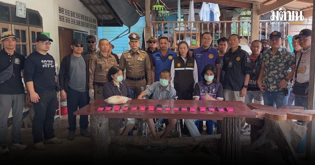 รวบ ‘ร้อยตำรวจเอก’ สภ.โคกศรีสุพรรณ คาเครื่องฟอกไต ยึดยาบ้า 1.6 หมื่นเม็ด