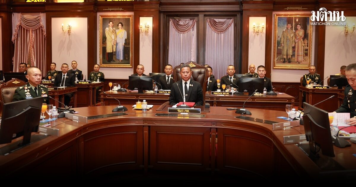 รมว.กลาโหม มอบนโยบายผบ.เหล่าทัพ ดูแลความมั่นคง-พัฒนาประเทศทุกมิติ