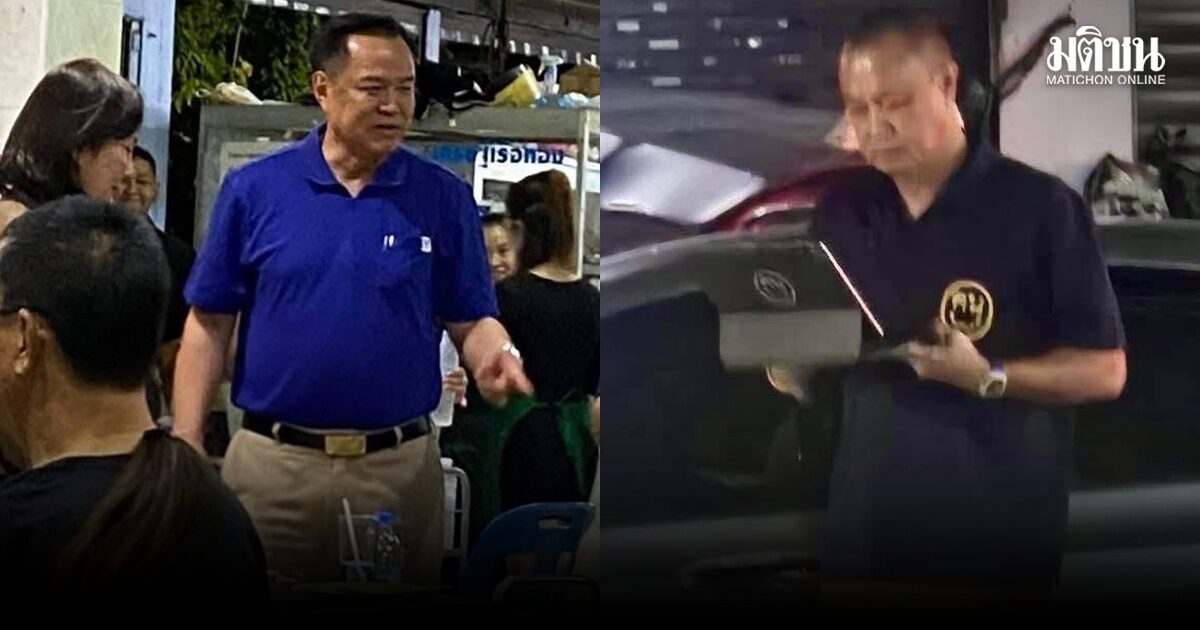 อนุทิน ควง เนวิน กินมื้อค่ำอาหารอีสานร้านประจำย่านดุสิต หลังโปรดเกล้าฯ ครม.ใหม่