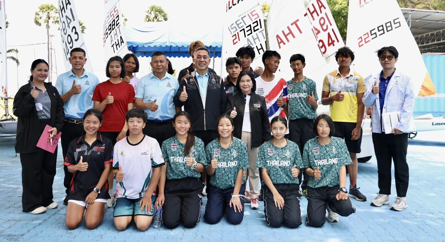 บอร์ดกองทุนฯ – กกท. เยี่ยมทัพนักกีฬาไทยหลายชนิดกีฬา ก่อนลุยเอเชียนบีชเกมส์