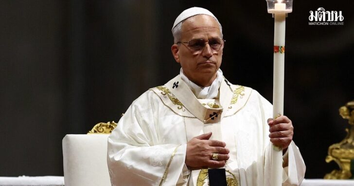 The Easter Vigil in Saint Peter's Basilica at the Vatican