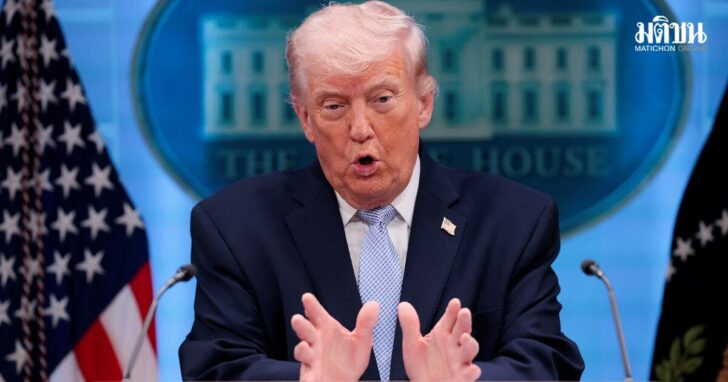 U.S. President Trump holds a press conference in the briefing room at the White House