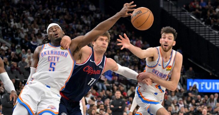 NBA: Oklahoma City Thunder at Los Angeles Clippers