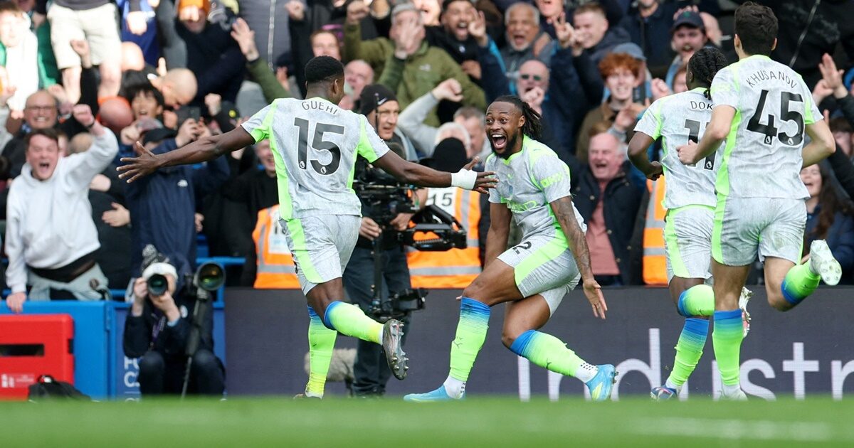 แมนซิตี้บุกถล่มเชลซี 3-0 ไล่ตามอาร์เซน่อล 6 แต้ม