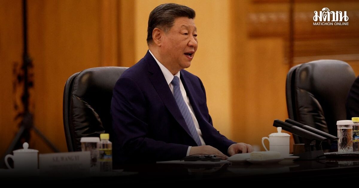 สี จิ้นผิง ลั่น ต้องยึดหลักนิติธรรม ไม่ใช่กฎแห่งป่า เพื่อให้สันติภาพบังเกิดในตอ.กลาง