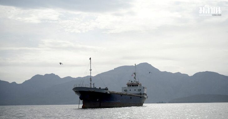 FILE PHOTO: A vessel in the Strait of Hormuz, off the coast of Oman’s Musandam province