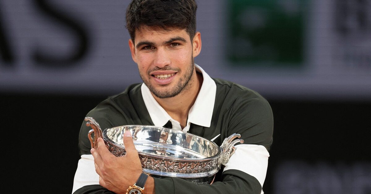 อัลคาราซรอเช็กอาการเจ็บข้อมือ แย้มอาจถอนแข่งเฟร้นช์ ถ้ายังไม่พร้อม