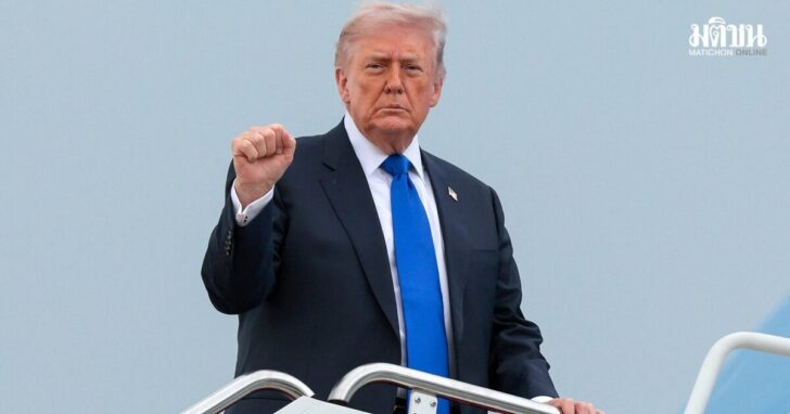 U.S. President Donald Trump boards Air Force One en route to Palm Beach International Airport, at Joint Base Andrews