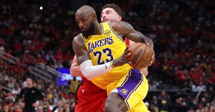 NBA: Playoffs-Los Angeles Lakers at Houston Rockets