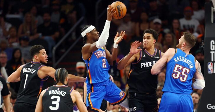 NBA: Playoffs-Oklahoma City Thunder at Phoenix Suns