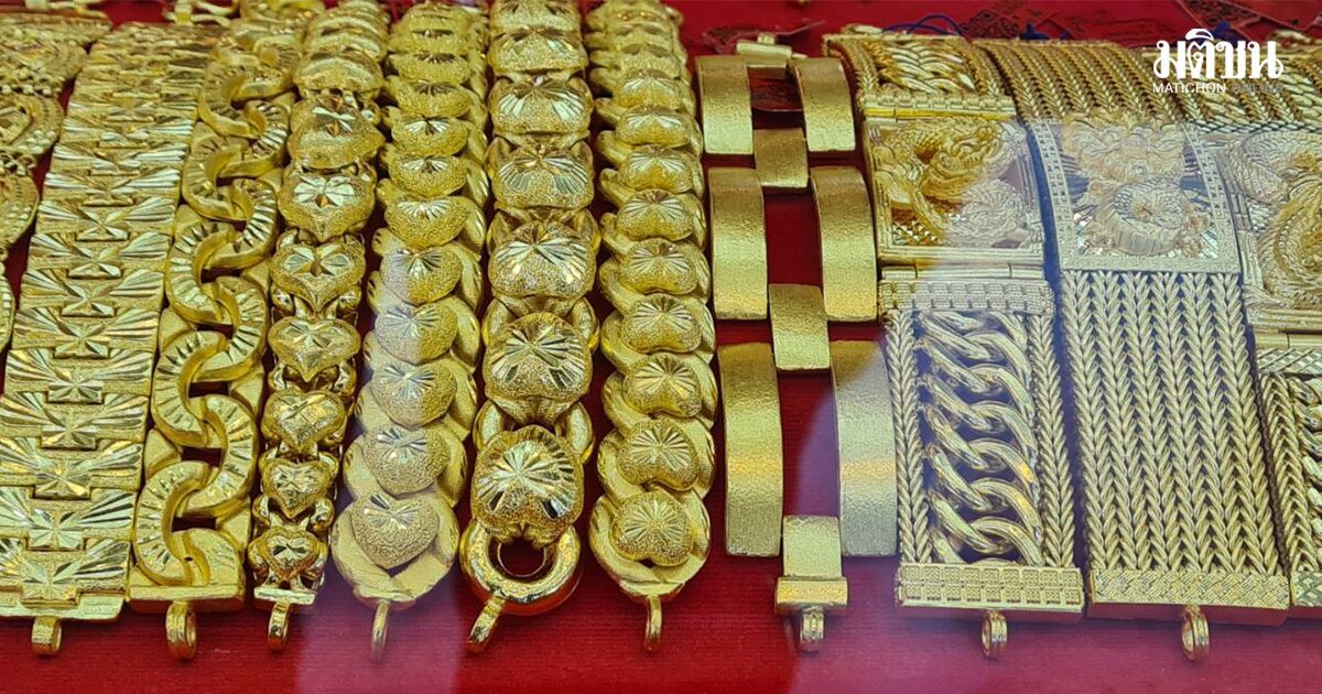 เช้านี้ทองปรับขึ้นลง 6 ครั้ง จับตาหลุด 70,000 ร้านทองมองไซด์เวย์ดาวน์